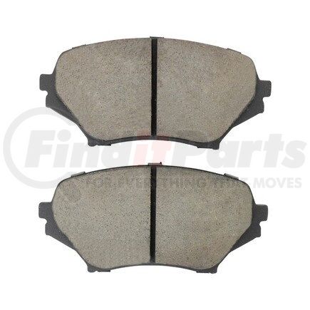 1003-1179C by MPA ELECTRICAL - Quality-Built Black Series Ceramic Brake Pads w/ Hardware