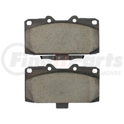 1003-1182C by MPA ELECTRICAL - Quality-Built Black Series Ceramic Brake Pads w/ Hardware