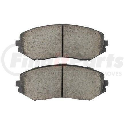 1003-1188C by MPA ELECTRICAL - Quality-Built Black Series Ceramic Brake Pads w/ Hardware