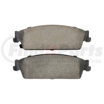 1003-1194C by MPA ELECTRICAL - Quality-Built Disc Brake Pad Set - Black Series, Ceramic, with Hardware