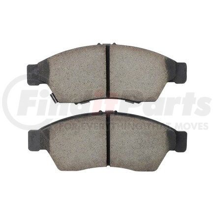 1003-1195C by MPA ELECTRICAL - Quality-Built Black Series Ceramic Brake Pads w/ Hardware