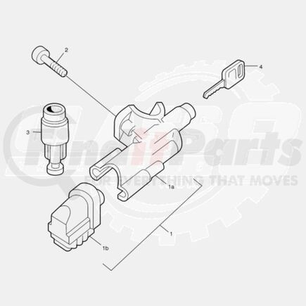 20457158 by VOLVO - LOCK KIT