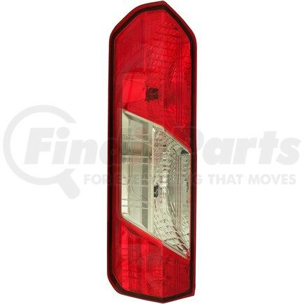 FR679-B000L by EAGLE EYE - Tail Light - Left, Red and Clear Lens, Halogen, 2015-2021 fits Ford Transit