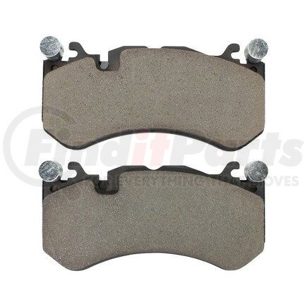 1003-1291C by MPA ELECTRICAL - Quality-Built Disc Brake Pad Set - Black Series, Ceramic, with Hardware