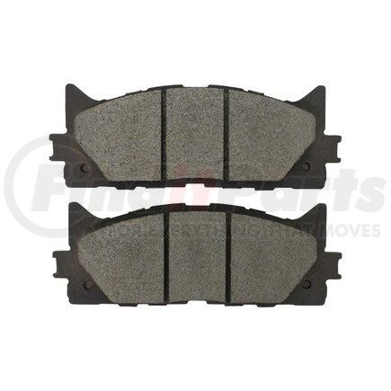 1003-1293C by MPA ELECTRICAL - Quality-Built Black Series Ceramic Brake Pads w/ Hardware