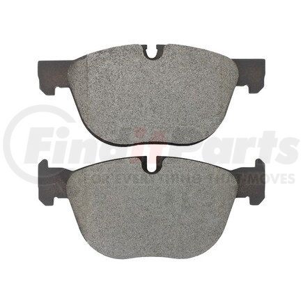 1003-1294M by MPA ELECTRICAL - Quality-Built Disc Brake Pad Set - Black Series, Semi-Metallic, with Hardware