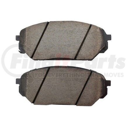 1003-1301C by MPA ELECTRICAL - Quality-Built Black Series Ceramic Brake Pads w/ Hardware