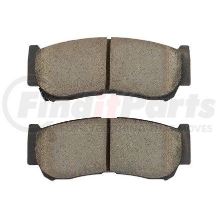 1003-1297C by MPA ELECTRICAL - Quality-Built Black Series Ceramic Brake Pads w/ Hardware