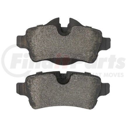 1003-1309M by MPA ELECTRICAL - Quality-Built Black Series Semi-Metallic Brake Pads w/ Hardware