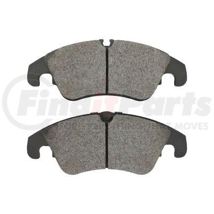 1003-1322C by MPA ELECTRICAL - Quality-Built Disc Brake Pad Set - Black Series, Ceramic, with Hardware