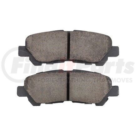 1003-1325C by MPA ELECTRICAL - Quality-Built Black Series Ceramic Brake Pads w/ Hardware