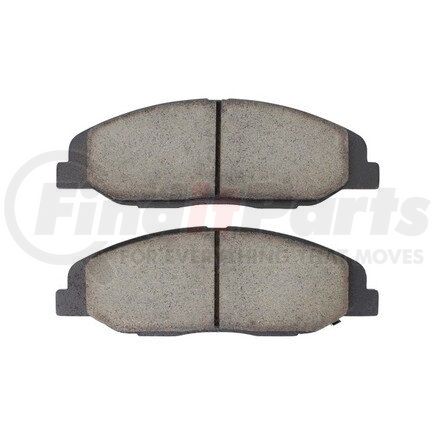 1003-1332C by MPA ELECTRICAL - Quality-Built Disc Brake Pad Set - Black Series, Ceramic, with Hardware