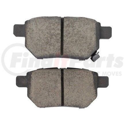 1003-1354AC by MPA ELECTRICAL - Quality-Built Black Series Ceramic Brake Pads w/ Hardware