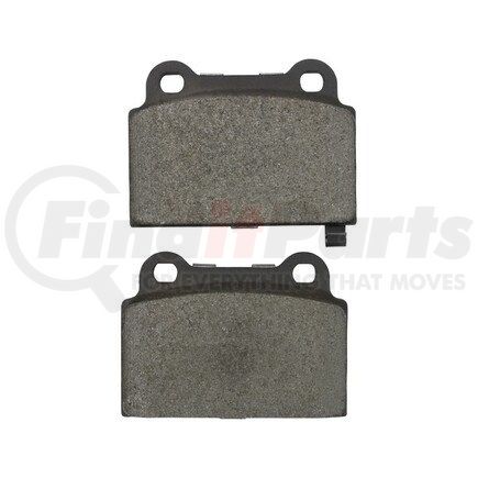 1003-1368M by MPA ELECTRICAL - Quality-Built Black Series Semi-Metallic Brake Pads w/ Hardware