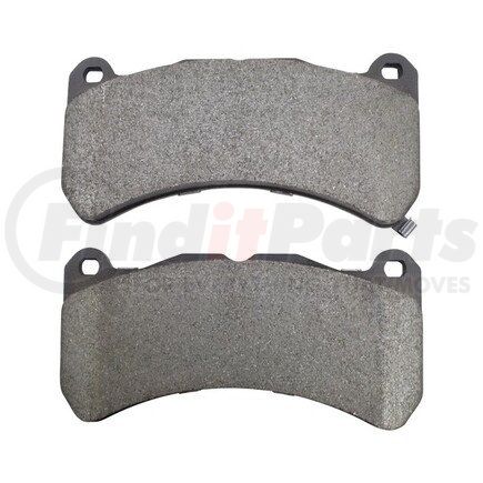 1003-1365M by MPA ELECTRICAL - Quality-Built Disc Brake Pad Set - Black Series, Semi-Metallic, with Hardware