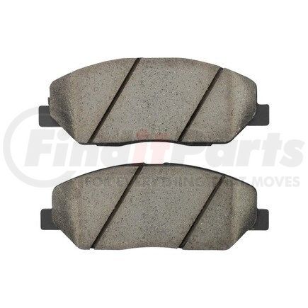 1003-1384C by MPA ELECTRICAL - Quality-Built Black Series Ceramic Brake Pads w/ Hardware