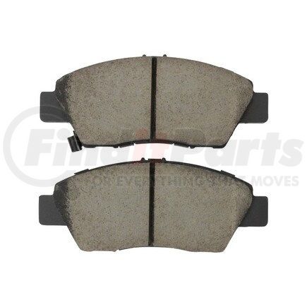 1003-1394C by MPA ELECTRICAL - Quality-Built Disc Brake Pad Set - Black Series, Ceramic, with Hardware