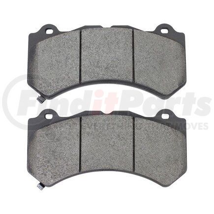 1003-1405M by MPA ELECTRICAL - Quality-Built Disc Brake Pad Set - Black Series, Semi-Metallic, with Hardware