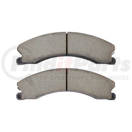 1003-1411C by MPA ELECTRICAL - Quality-Built Black Series Ceramic Brake Pads w/ Hardware