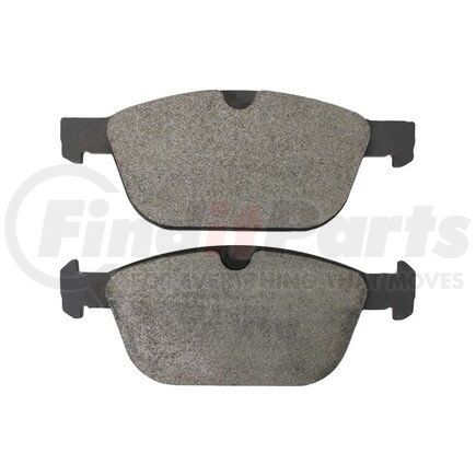 1003-1412M by MPA ELECTRICAL - Quality-Built Black Series Semi-Metallic Brake Pads w/ Hardware