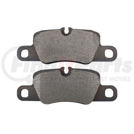 1003-1417M by MPA ELECTRICAL - Quality-Built Disc Brake Pad Set - Black Series, Semi-Metallic, with Hardware