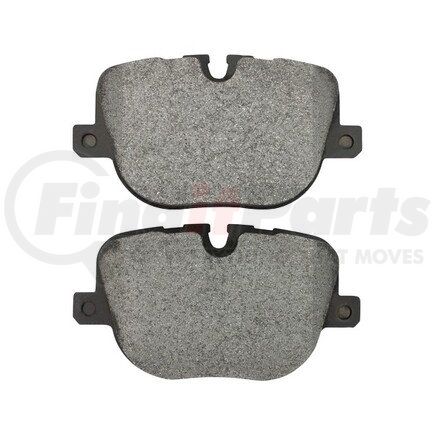 1003-1427M by MPA ELECTRICAL - Quality-Built Disc Brake Pad Set - Black Series, Semi-Metallic, with Hardware