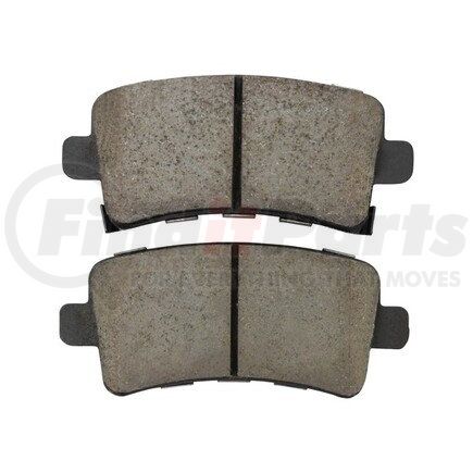 1003-1430BC by MPA ELECTRICAL - Quality-Built Disc Brake Pad Set - Black Series, Ceramic, with Hardware