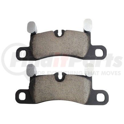 1003-1453M by MPA ELECTRICAL - Quality-Built Disc Brake Pad Set - Black Series, Semi-Metallic, with Hardware