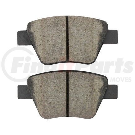 1003-1456C by MPA ELECTRICAL - Quality-Built Black Series Ceramic Brake Pads w/ Hardware