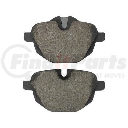 1003-1473C by MPA ELECTRICAL - Quality-Built Disc Brake Pad Set - Black Series, Ceramic, with Hardware