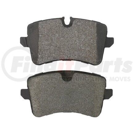 1003-1547M by MPA ELECTRICAL - Quality-Built Disc Brake Pad Set - Black Series, Semi-Metallic, with Hardware