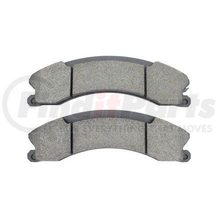 1003-1565AC by MPA ELECTRICAL - Quality-Built Disc Brake Pad Set - Black Series, Ceramic, with Hardware