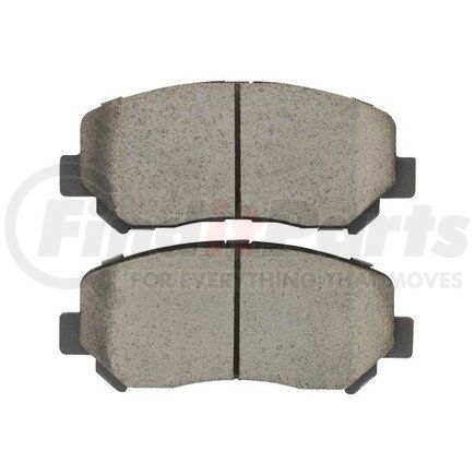 1003-1623C by MPA ELECTRICAL - Quality-Built Black Series Ceramic Brake Pads w/ Hardware