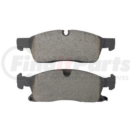 1003-1629M by MPA ELECTRICAL - Quality-Built Disc Brake Pad Set - Black Series, Semi-Metallic, with Hardware