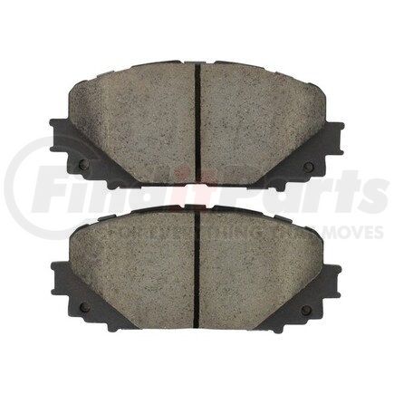 1003-1628C by MPA ELECTRICAL - Quality-Built Black Series Ceramic Brake Pads w/ Hardware