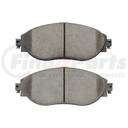 1003-1633C by MPA ELECTRICAL - Quality-Built Black Series Ceramic Brake Pads w/ Hardware