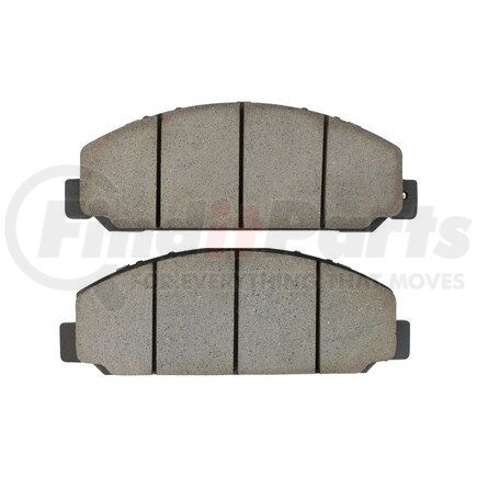 1003-1683C by MPA ELECTRICAL - Quality-Built Black Series Ceramic Brake Pads w/ Hardware