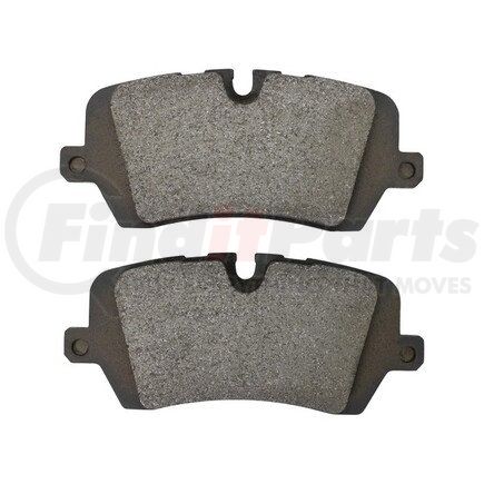 1003-1692M by MPA ELECTRICAL - Quality-Built Black Series Semi-Metallic Brake Pads w/ Hardware