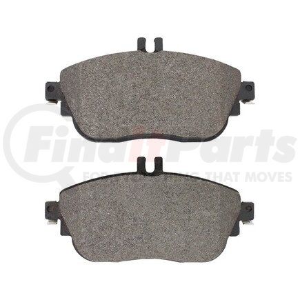 1003-1694M by MPA ELECTRICAL - Quality-Built Disc Brake Pad Set - Black Series, Semi-Metallic, with Hardware