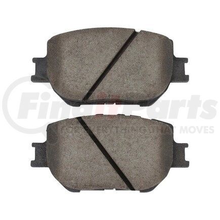 1003-1733C by MPA ELECTRICAL - Quality-Built Black Series Ceramic Brake Pads w/ Hardware