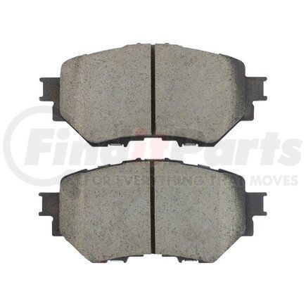 1003-1759C by MPA ELECTRICAL - Quality-Built Black Series Ceramic Brake Pads w/ Hardware