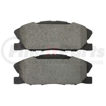 1003-1767M by MPA ELECTRICAL - Quality-Built Disc Brake Pad Set - Black Series, Semi-Metallic, with Hardware