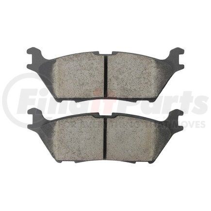 1003-1790C by MPA ELECTRICAL - Quality-Built Disc Brake Pad Set - Black Series, Ceramic, with Hardware