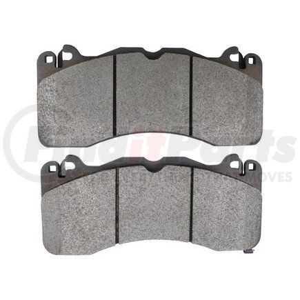 1003-1792M by MPA ELECTRICAL - Quality-Built Disc Brake Pad Set - Black Series, Semi-Metallic, with Hardware