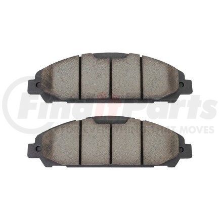 1003-1791C by MPA ELECTRICAL - Quality-Built Black Series Ceramic Brake Pads w/ Hardware