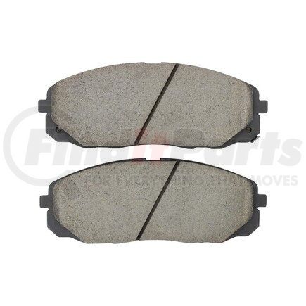 1003-1814C by MPA ELECTRICAL - Quality-Built Black Series Ceramic Brake Pads w/ Hardware