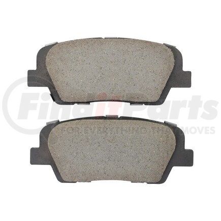 1003-1816C by MPA ELECTRICAL - Quality-Built Black Series Ceramic Brake Pads w/ Hardware