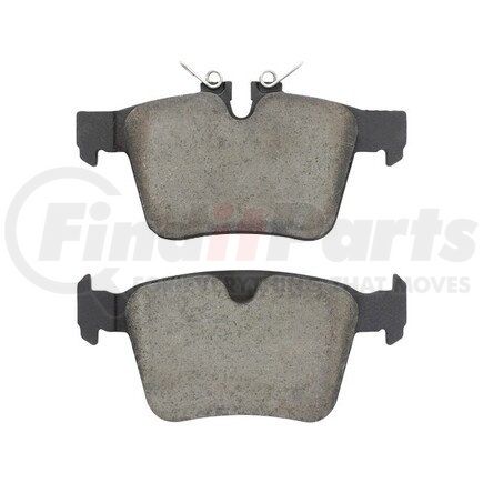 1003-1821C by MPA ELECTRICAL - Quality-Built Disc Brake Pad Set - Black Series, Ceramic, with Hardware