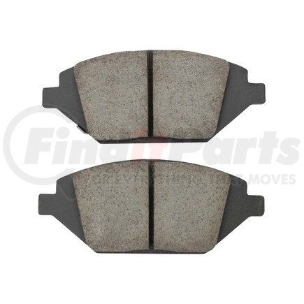 1003-1864C by MPA ELECTRICAL - Quality-Built Black Series Ceramic Brake Pads w/ Hardware