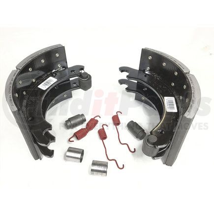 S-31962-3 by HENDRICKSON - Drum Brake Shoe Kit - Standard, 12.25" Brake Diameter and 7.50" Brake Shoe Width